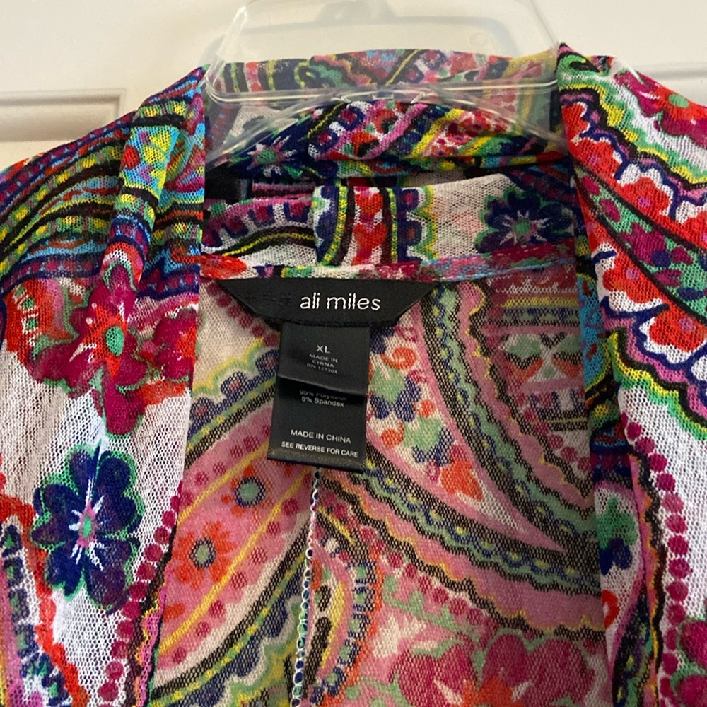 Ali Miles lightweight cardigan kimono xl